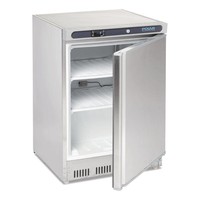 Congélateur en acier inoxydable | 140 litres