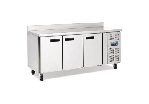  Polar Établi de refroidissement | acier inoxydable | 3 portes | 358L 