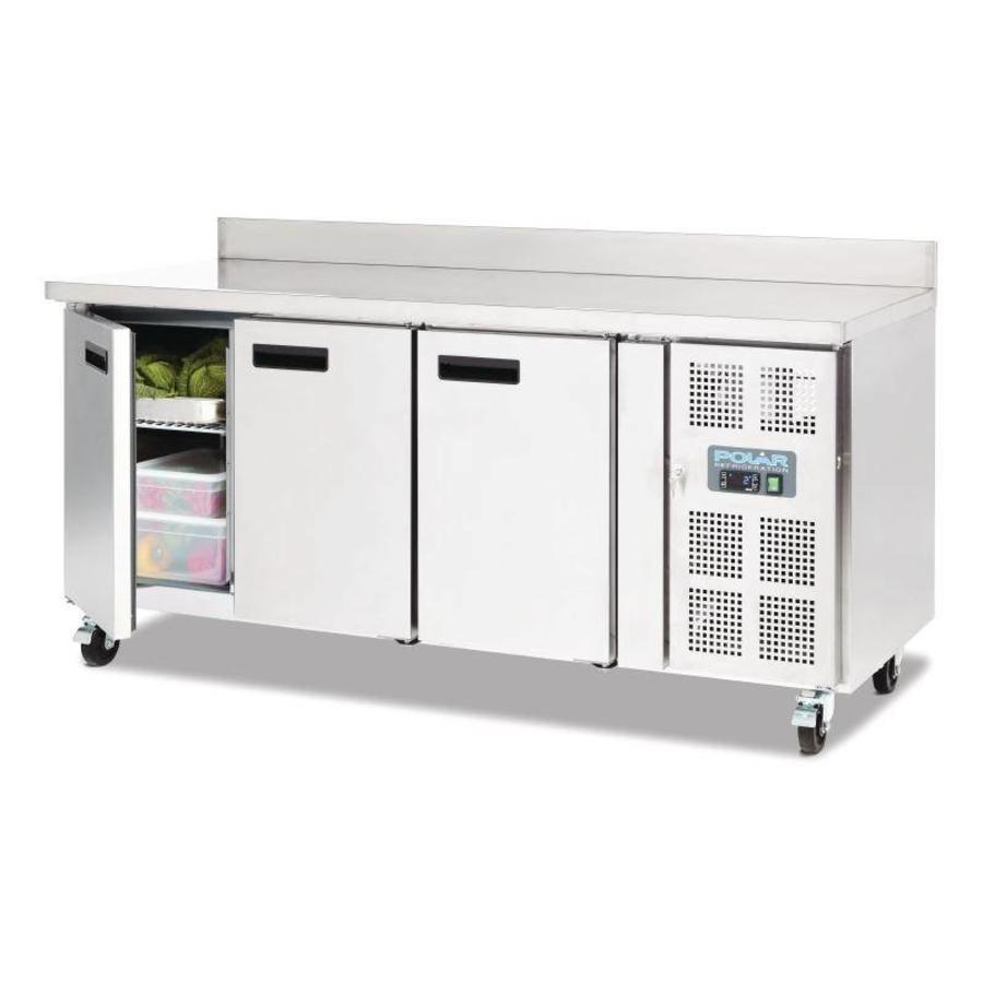 Koelwerkbank | RVS | 3 deurs | 358L