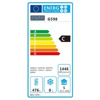 Établi réfrigéré Polar 4 portes | 553 litres