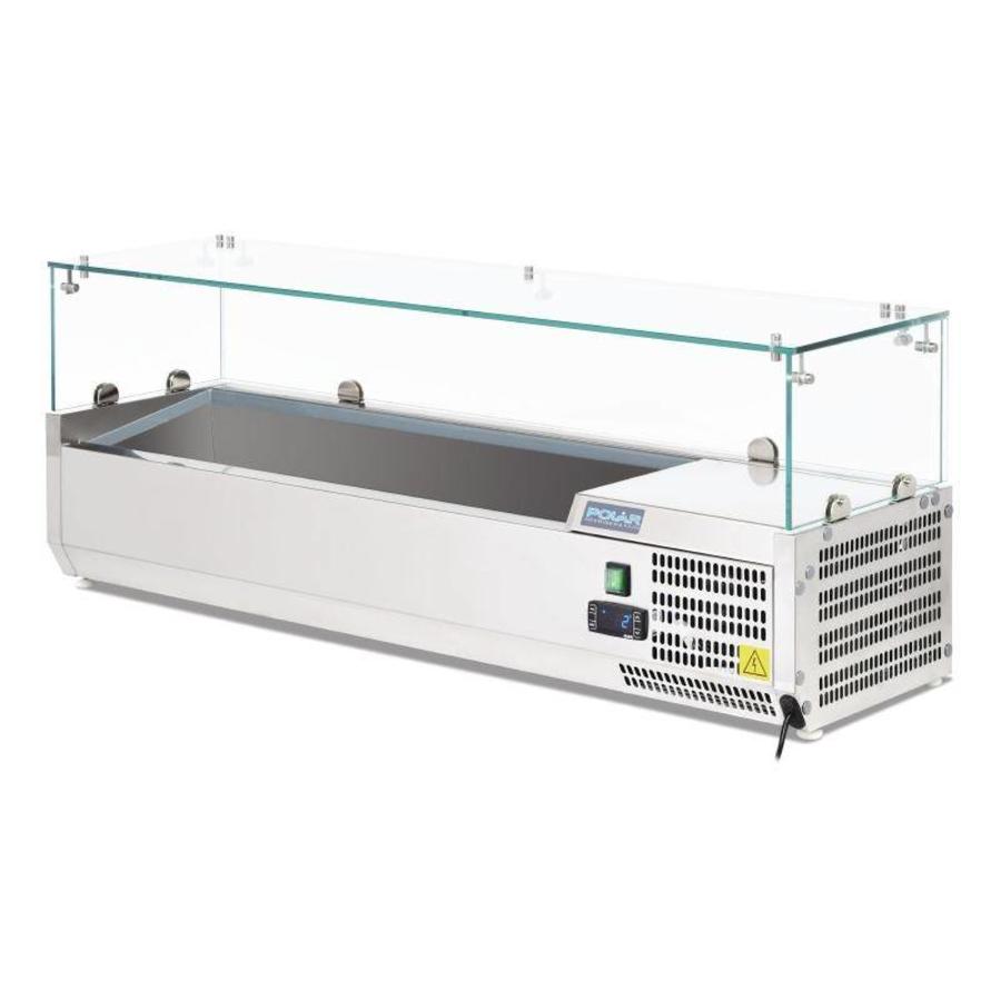 Vitrine réfrigérée 5xGN1/4