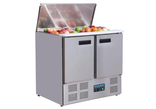  Polar Saladette 2 doors | 2.5 GN Bake 