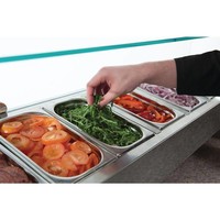 Comptoir de préparation de pizzas/sandwichs réfrigéré Polar | 368 litres