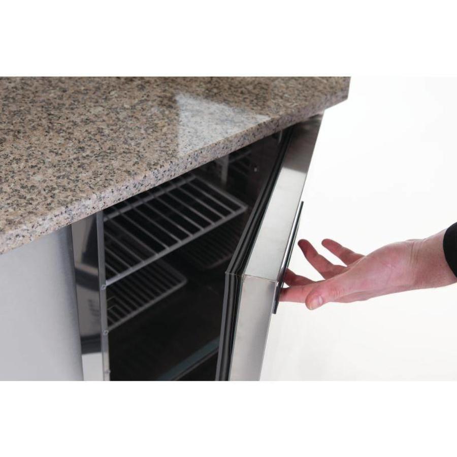 Comptoir de préparation de pizzas/sandwichs réfrigéré Polar | 368 litres