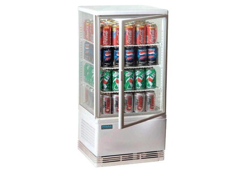  Polar Energy-efficient display refrigerator | 68L | white 