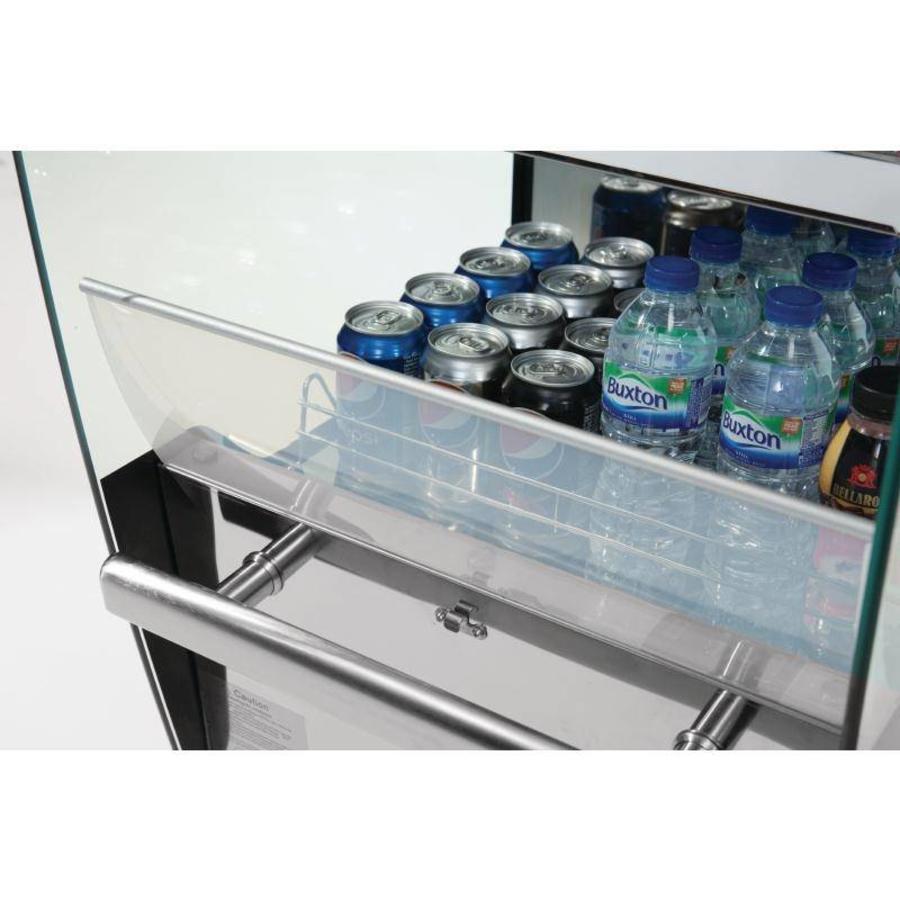 Refrigerated Display Cabinet | 3 statements | 220L