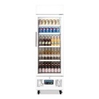 Porte vitrée du réfrigérateur | Blanc | 169,2 (h) x 53 (l) x 57,5 (p) cm