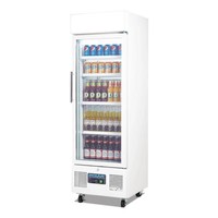 Porte vitrée du réfrigérateur | Blanc | 169,2 (h) x 53 (l) x 57,5 (p) cm