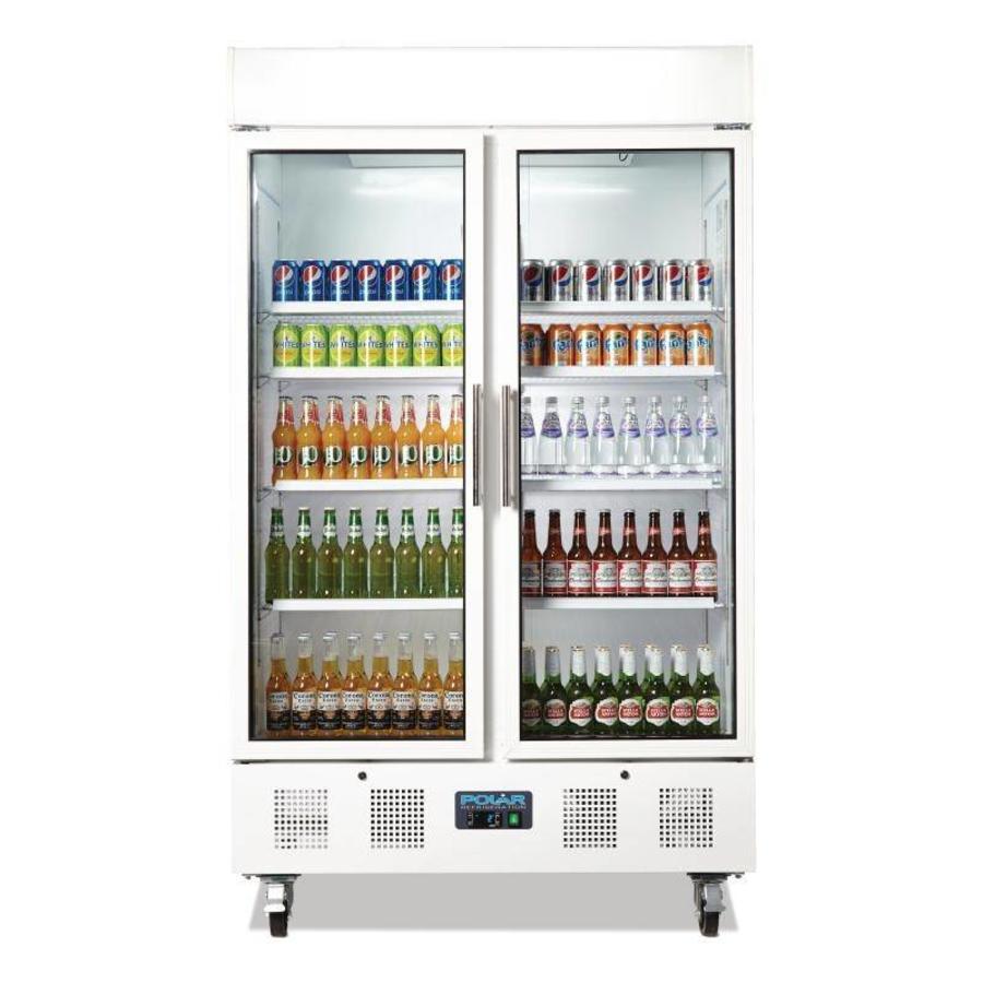 Bar Cooling for Bottles 952 Liters | 2 Hinged Doors