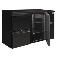Bar Refrigerated Workbench | 1 Door | 2 Drawers