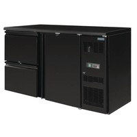 Bar Refrigerated Workbench | 1 Door | 2 Drawers