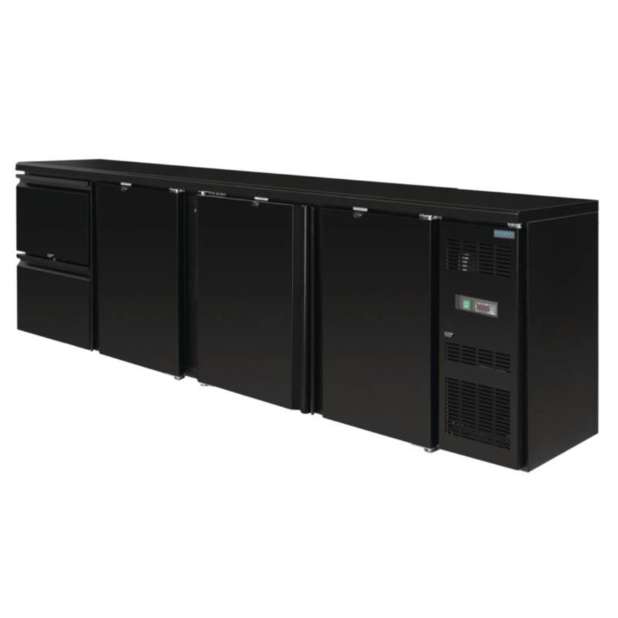 Bar fridge | 3 doors | 2 drawers