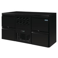 Bar cooler with bottle nest | 4 drawers