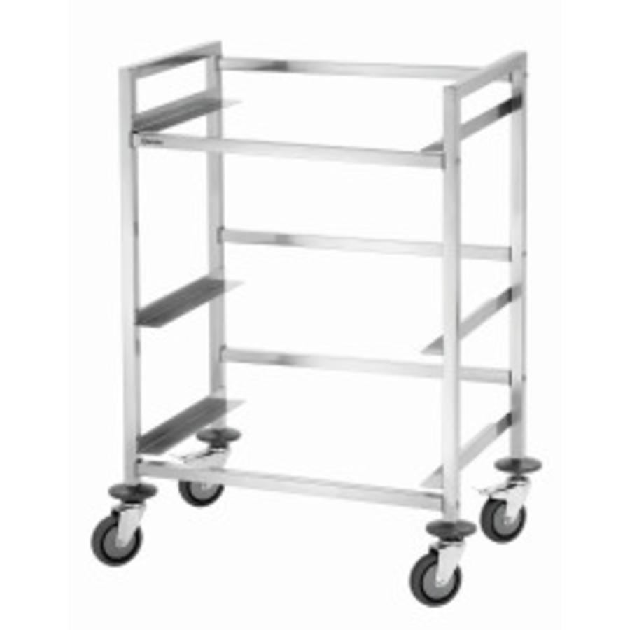 Chariot de débarras de caisses