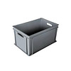 HorecaTraders Plastic Crate | Plastic Storage Bin | 60x40x32 cm