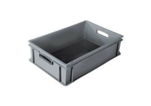  HorecaTraders Plastic Crate/Plastic Storage Bin | 60x40x17 cm 