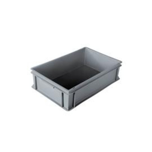  HorecaTraders Caisse en plastique | Bac de rangement en plastique | 60x40x12 cm 