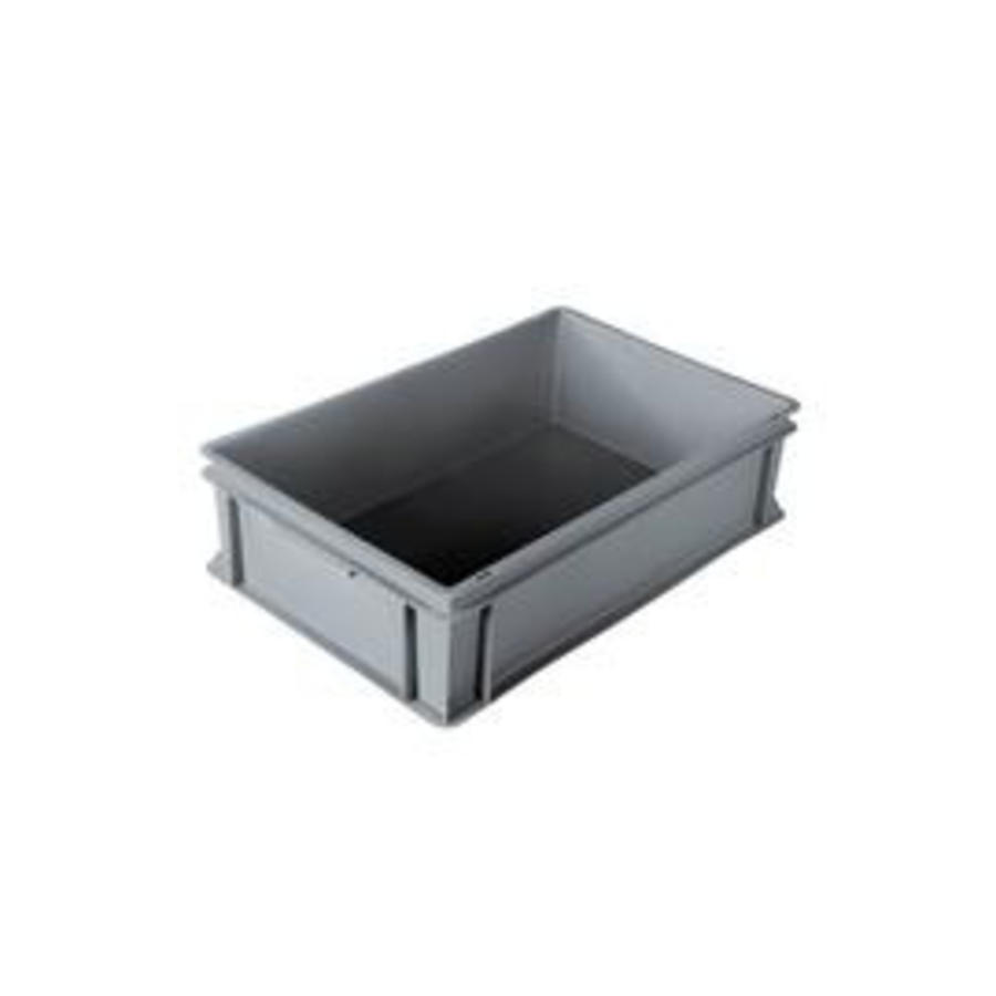 Caisse en plastique | Bac de rangement en plastique | 60x40x12 cm
