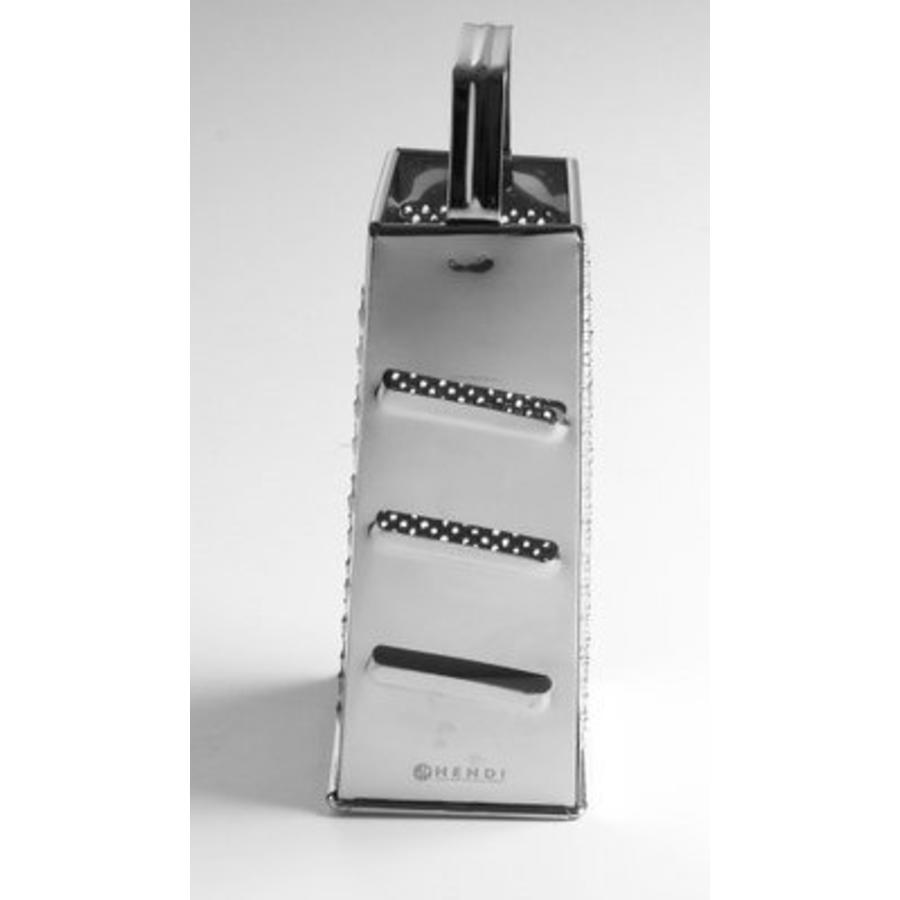 Kitchen grater four-sided