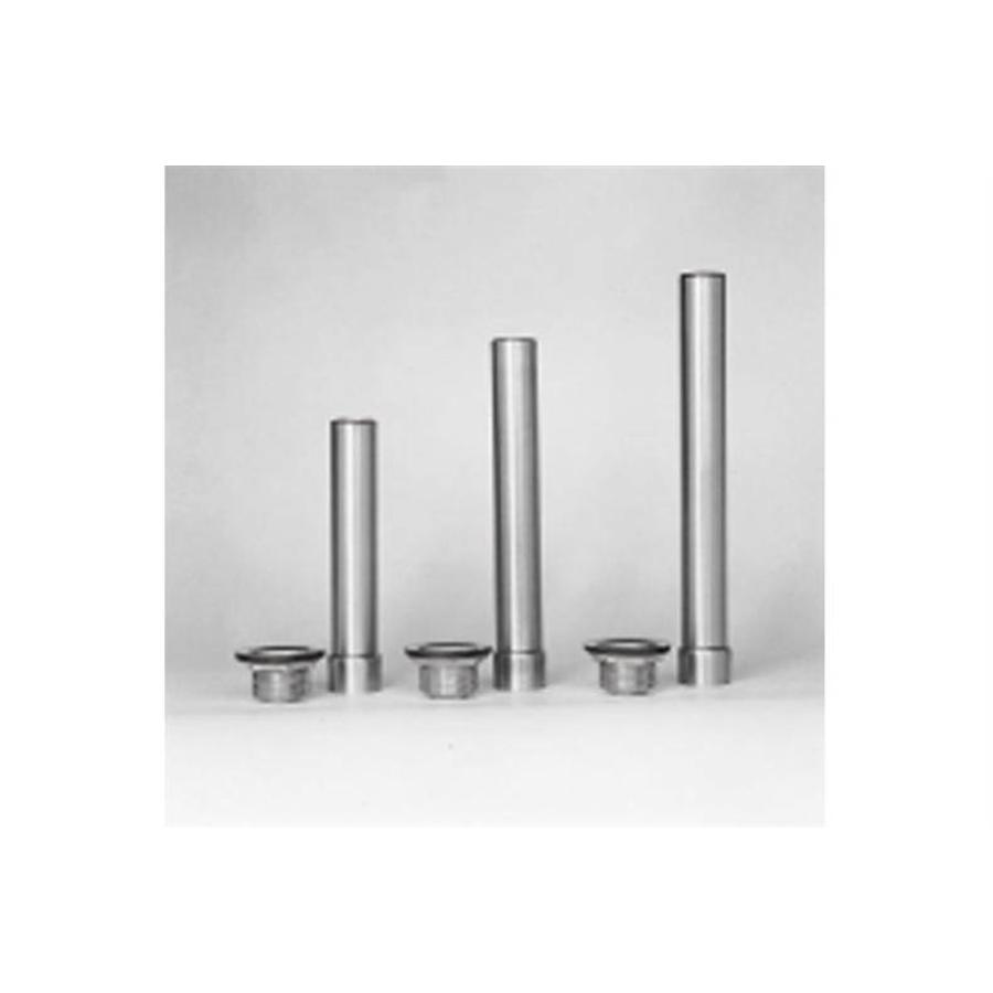 Tuyau vertical et grille de drainage en acier inoxydable 1"1/2 | H=230 mm