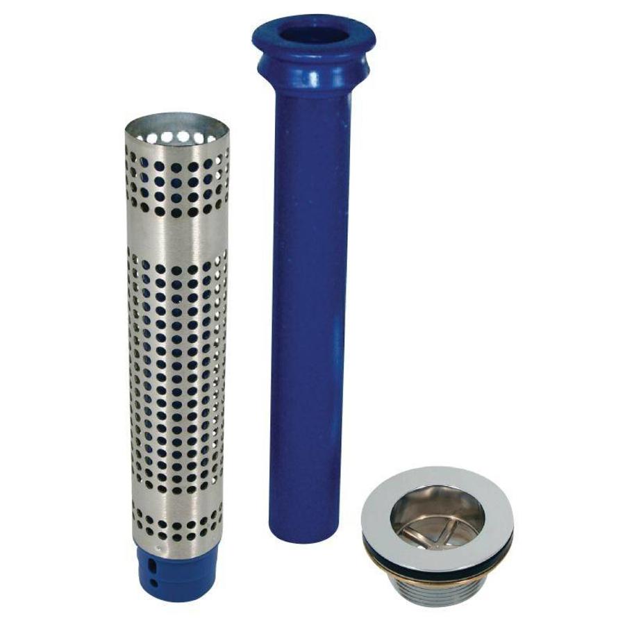 Colonne montante pour éviers de 30 cm de profondeur | Drain de 8 cm