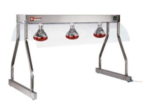  HorecaTraders Heater lamp with frame | 3 Lamps 