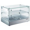 Combisteel Vitrine chauffante pour collations | 2 grilles