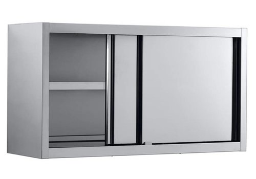  Combisteel Wall cabinet with sliding doors 200x40x65 cm (wxdxh) 