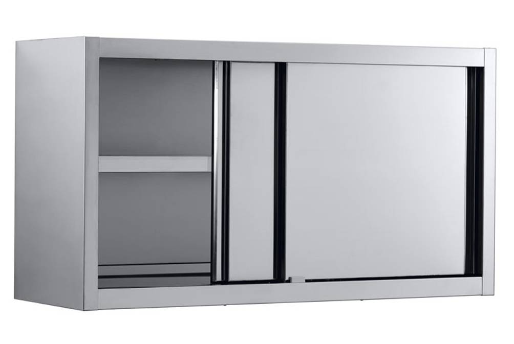 Wall mounted cabinet with sliding doors deals