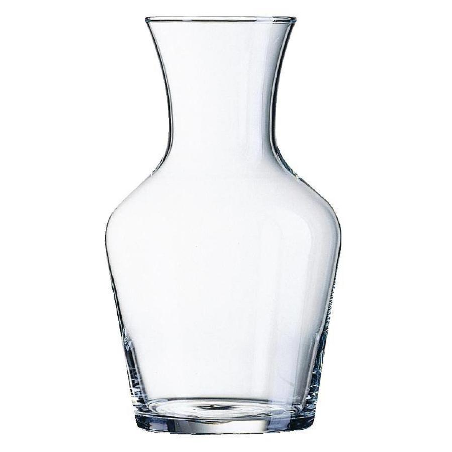 Carafes en verre élégantes 1L | 6 pièces