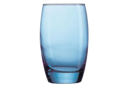  Arcoroc Salto Tumbler Glass Blue 35cl | 24 pcs 