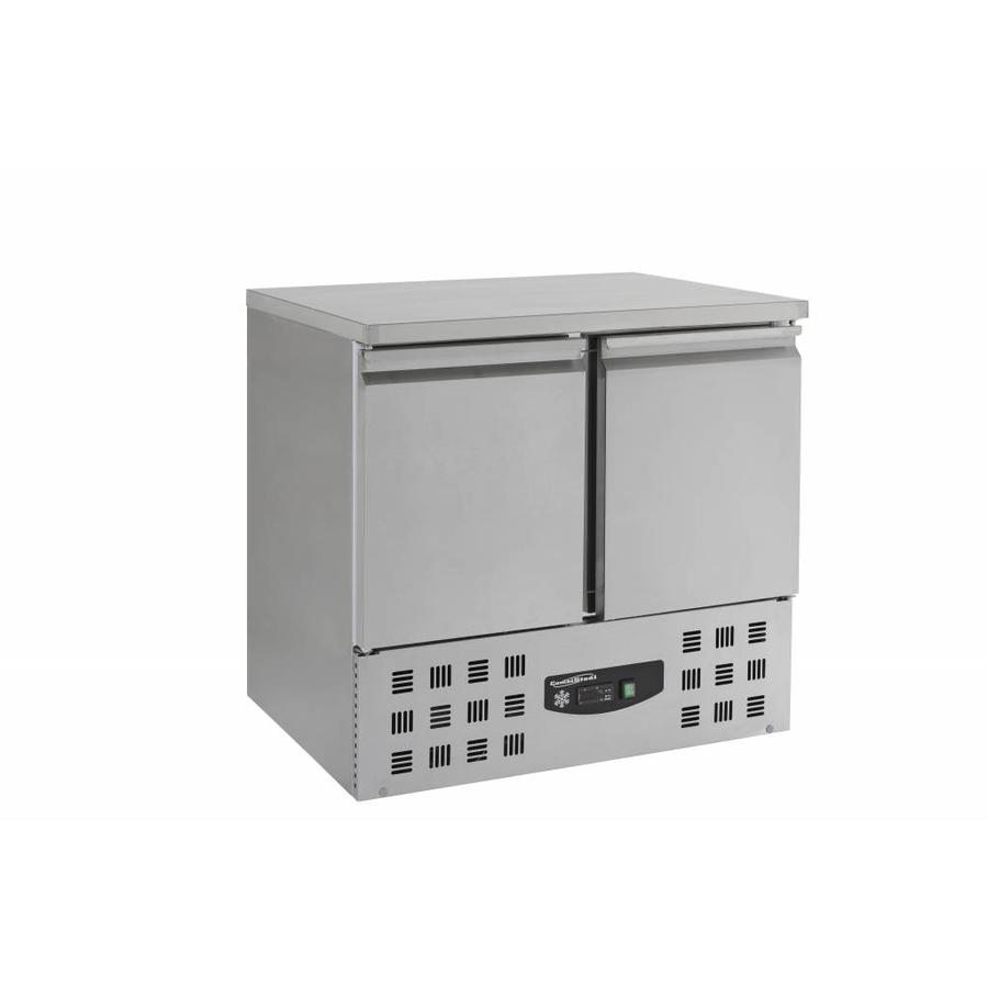 Freezer workbench 2 doors | 94.3x70x85.5 cm - TOP INSULATION