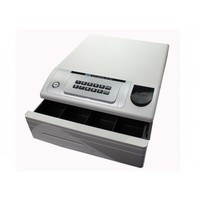 Cash register with PIN code lock