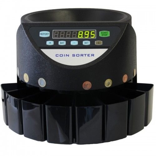  HorecaTraders Professional Coin Counter | 270 Coins per minute | 