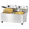 Casselin Friteuse électrique | 2 x 7 litres