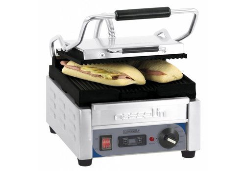  Casselin Contactgrill Enkel geribbeld | HEAVY DUTY 