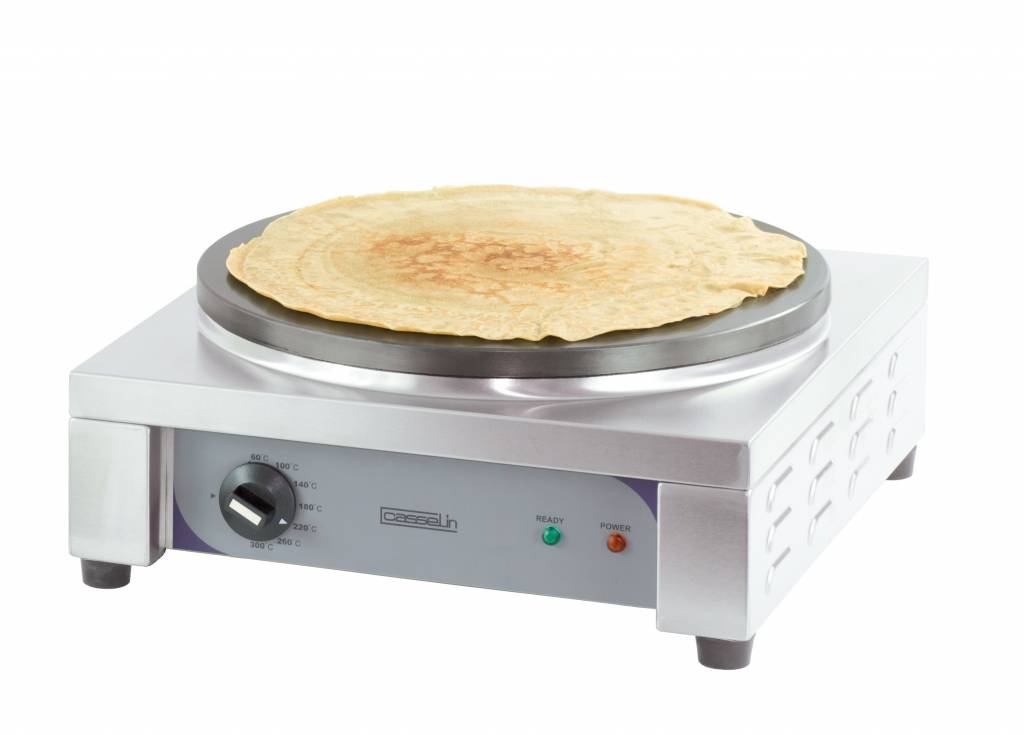 Buy Electric Crepes griddle Ø400mm 2 700W 230 volts Stainless