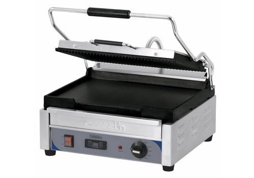  Casselin Panini Grill Grooved-Smooth | With Timer 