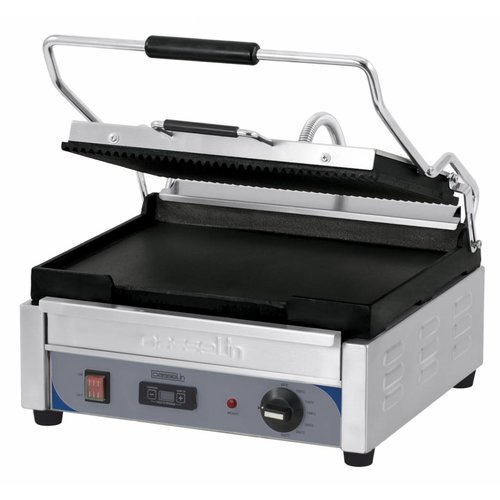  Casselin Panini Grill Grooved-Smooth | With Timer 