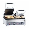 Double Contact Grill Smooth | 445x242mm