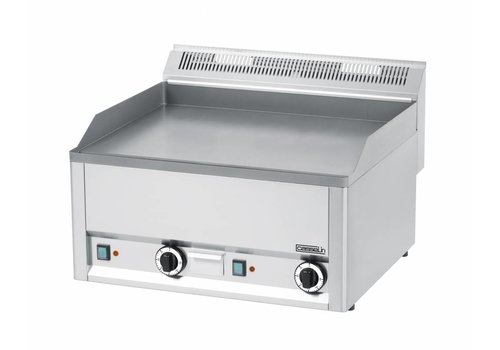 Casselin Plaque de cuisson traiteur lisse en acier inoxydable | 65x48cm 