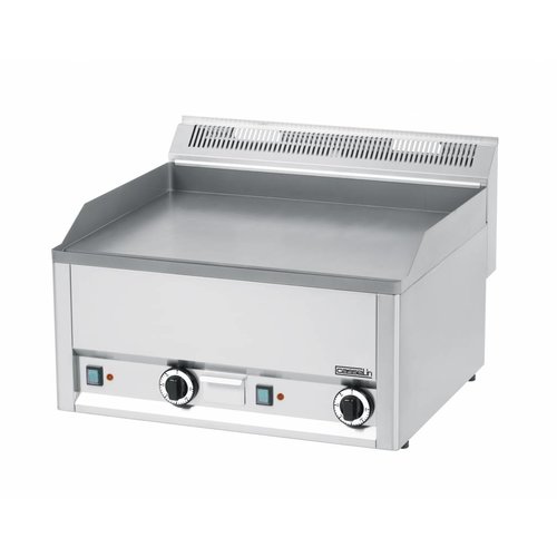  Casselin Plaque de cuisson traiteur lisse en acier inoxydable | 65x48cm 