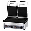 Casselin Dubbele rvs Contact Panini Grill | Smooth / gegroefde