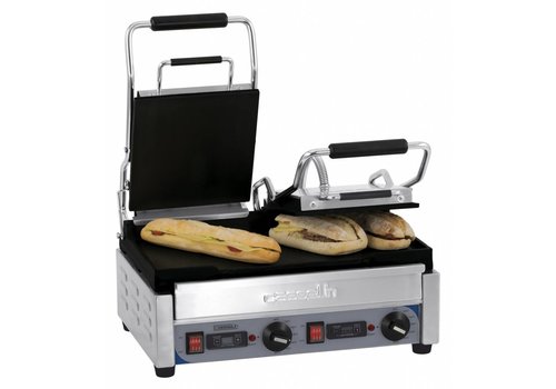  Casselin Contactgrill Gladde Plaat RVS | 45x24cm 