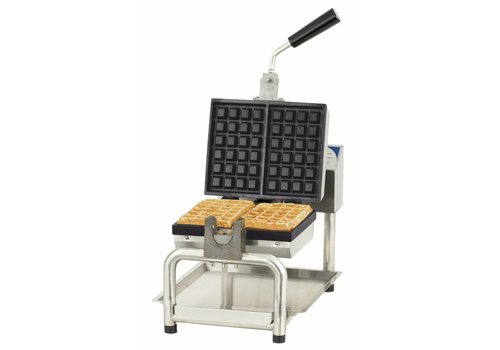  Casselin Gaufrier en acier inoxydable | 6 x 4 cm | Fonte 
