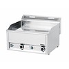 Casselin Elektrische Grillplatte mit glatter Oberfläche | 6000 W | 65x48cm