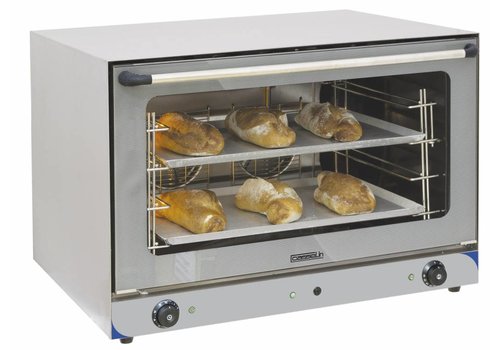  Casselin Four à convection en acier inoxydable avec humidificateur pour hôtellerie | 6400 watts 