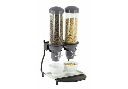  Casselin Distributeur de muesli double | 2 x 3 litres 