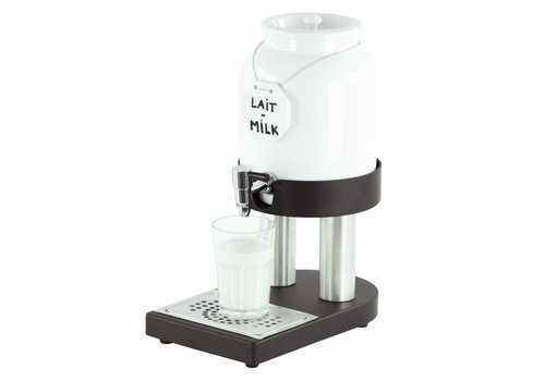  Casselin Porselein koude melk dispenser | 4 Liter 