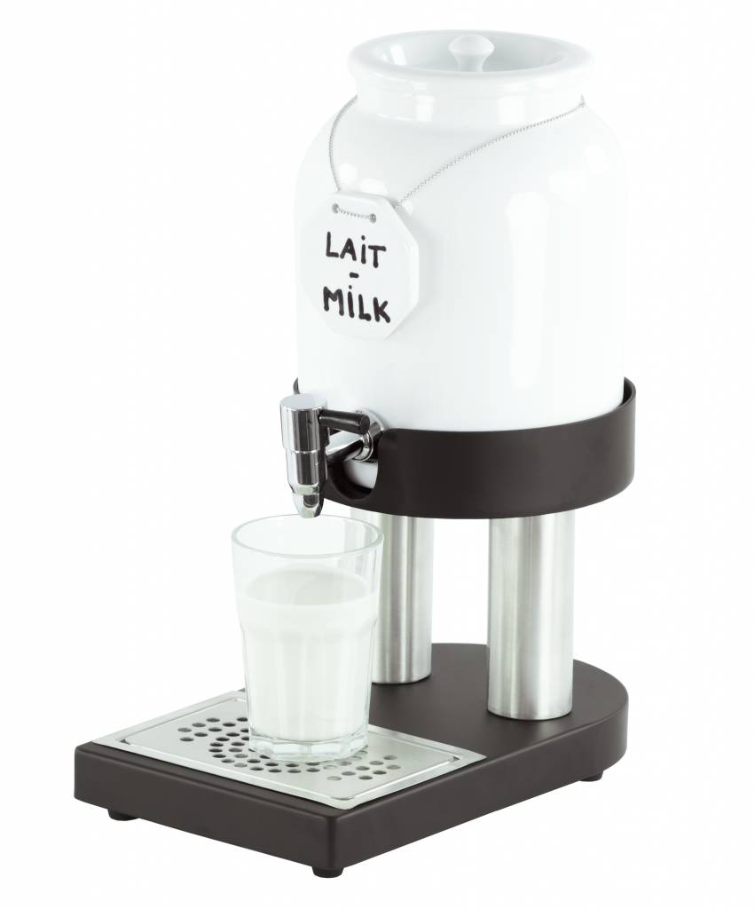 Buy Porcelain cold milk dispenser 4 liter online HorecaTraders